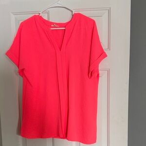 Vibrant Pink Women's Top